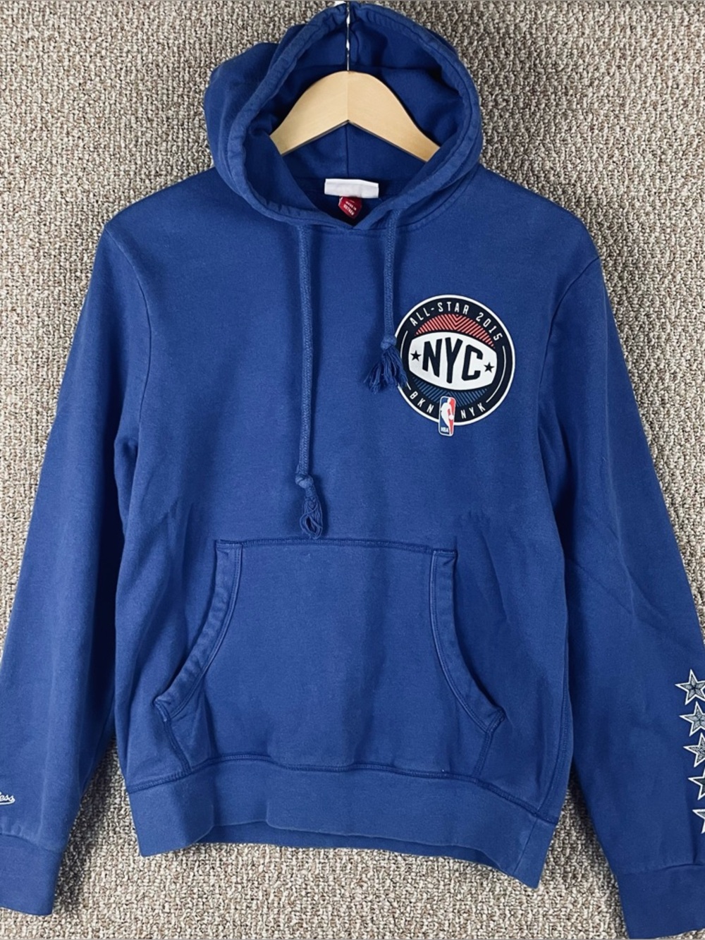 Mitchell & Ness NBA 2015 All-Star Game Hoodie Size Small Brooklyn New York R1